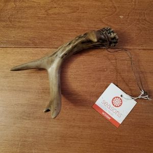 NWT Seasons by Nicole Antler Ornament